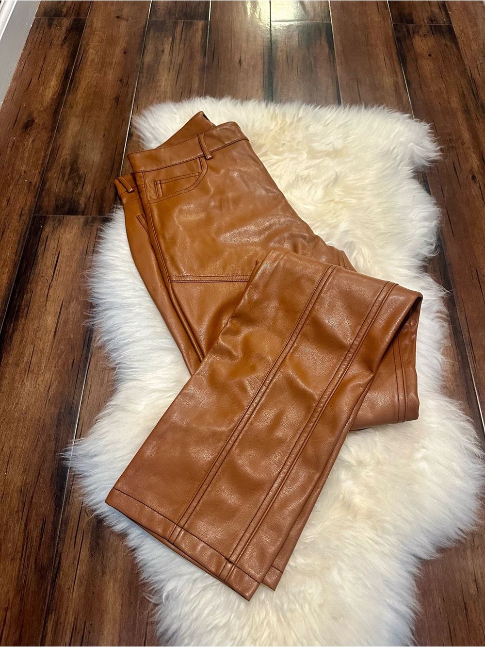NWT vegan leather pants